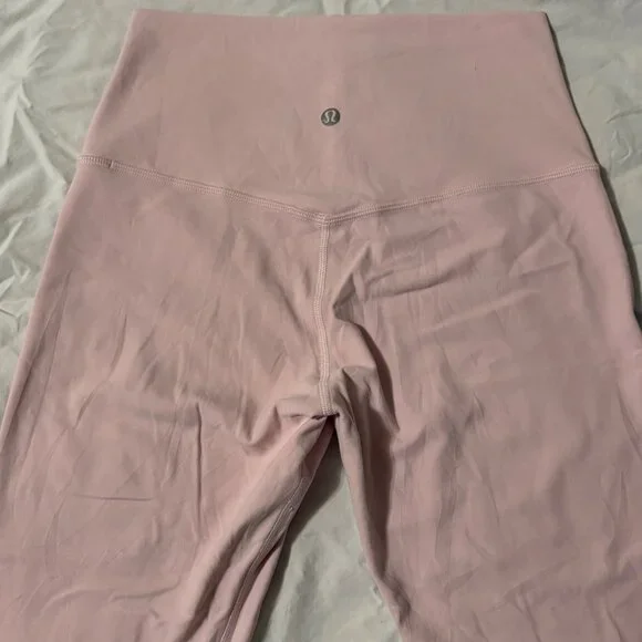 EXCELLENT Lululemon Align High-Rise Crop 21" Leggings Flush Pink Yoga Pants 6 - Picture 13 of 13